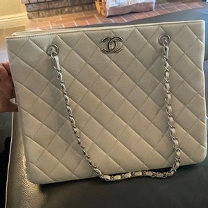 chanel tote authentic, one wear great condition